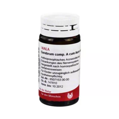 CEREBRUM COMP.A cum Auro comp. globules, 20 g