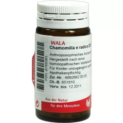 Chamomilla E Radice D 20 lodītes, 20 g Chamomilla E Radice D 20 lodītes, 20 g