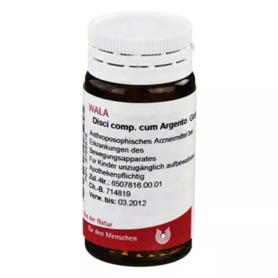 DISCI comp.cum Argento globules, 20 g