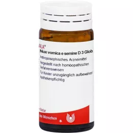 NUX VOMICA E sperma D 3 lodītes, 20 g