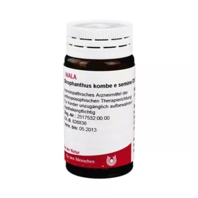 STROPHANTHUS KOMBE e sperma D 3 lodītes, 20 g