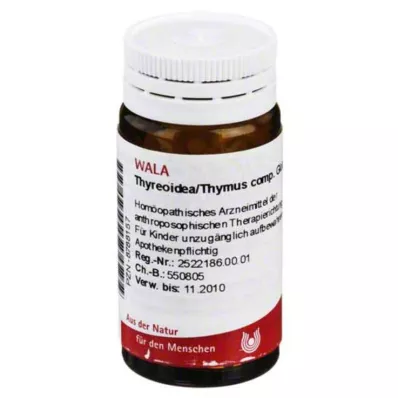 THYREOIDEA/Thymus comp. globules, 20 g