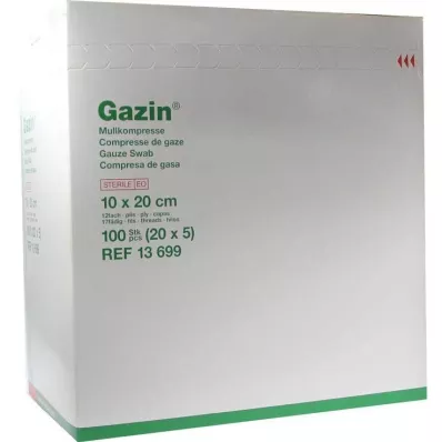 GAZIN Marles komp. 10x20 cm sterils 12x īpaši liels, 20X5 gab