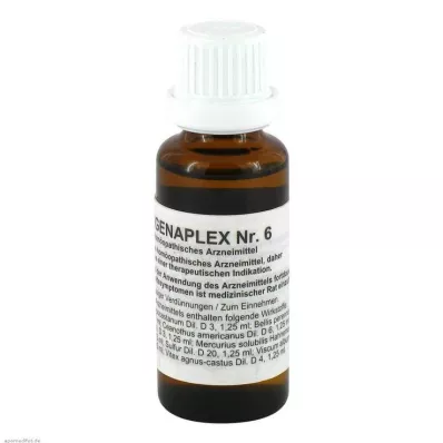 Regenaplex Nr.6 pilieni, 30 ml Regenaplex Nr.6 pilieni, 30 ml