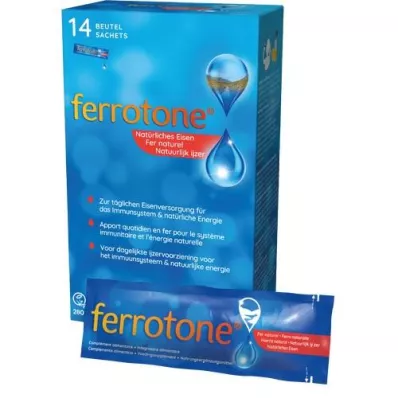 FERROTONE Dzelzs maisiņš, 14X20 ml