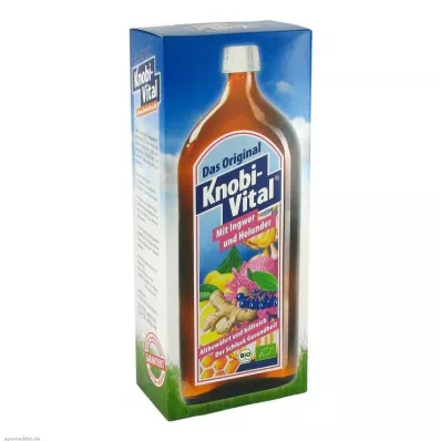 Knobivital ar ingveru + plūškoka bioloģisks, 960 ml
