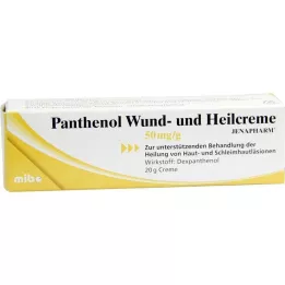 PANTHENOL Brūču un brūču dziedinošais krēms Jenapharm, 20 g