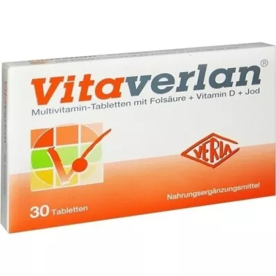 VITAVERLAN Tabletes, 30 gab