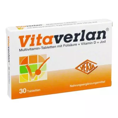 Vitaverlan tabletes, 30 gab