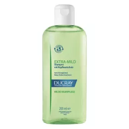 DUCRAY EXTRA MILD Bioloģiski noārdāms šampūns, 200 ml