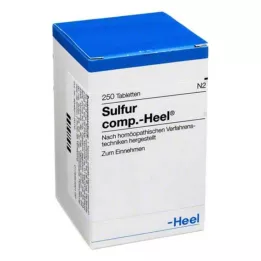 SULFUR COMP.Papēža tabletes, 250 kapsulas