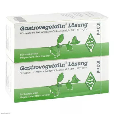 GASTROVEGETALIN Šķīdums, 200 ml