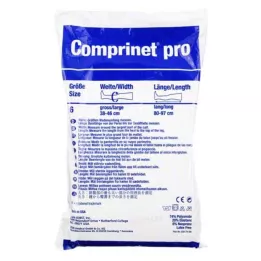 COMPRINET pro kājas zeķes augšstilba garas, 6. izmērs, baltas, 2 gab