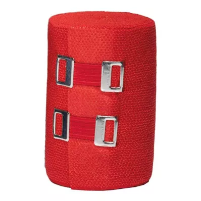 BORT StabiloColor pārsējs 8 cm sarkans, 1 gab