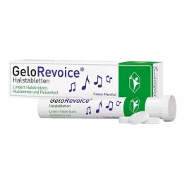 GELOREVOICE Tabletes kaklam Cassis-Menthol Lut. tabs, 20 gab