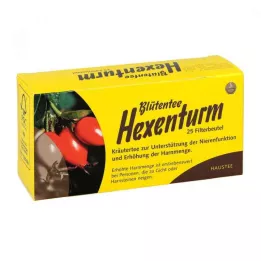 HEXENTURM Ziedu tējas filtrēšanas maisiņš, 25 gab