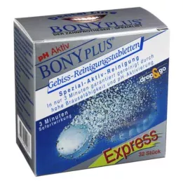 BONYPLUS Attīrošās putojošās tabletes, 32 gab