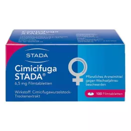 CIMICIFUGA STADA Plēves apvalkotās tabletes, 100 gab
