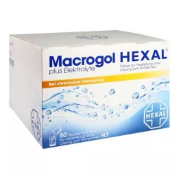 MACROGOL HEXAL plus elektrolīti Plv.z.H.e.L.z.E., 50 gab