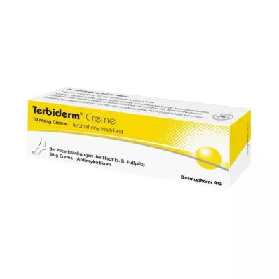 Terbiderm 10 mg / g krēms, 30 g Terbiderm 10 mg / g krēms, 30 g