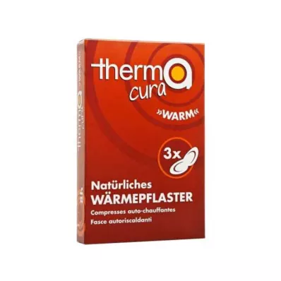 THERMACURA Siltie plāksteri, 3 gab