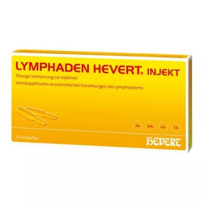 LYMPHADEN HEVERT injekciju ampulas, 10 gab