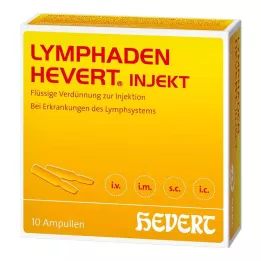 Lymphaden Hevert injicējamās ampulas, 10x2 ml