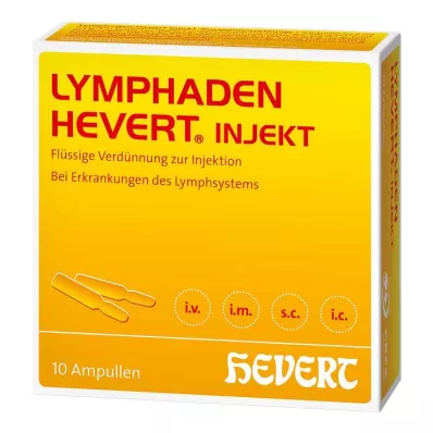 LYMPHADEN HEVERT injekciju ampulas, 10 gab LYMPHADEN HEVERT injekciju ampulas, 10 gab