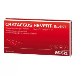 CRATAEGUS HEVERT injekciju ampulas, 10 gab