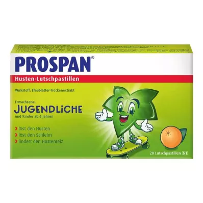 PROSPAN Pastilas pret klepu, 20 gab PROSPAN Pastilas pret klepu, 20 gab