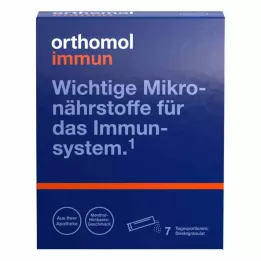 ORTHOMOL Immune direct granulas aveņu/mentols, 7 gab