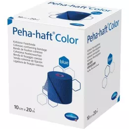 PEHA-HAFT Krāsu fiksācijas lente bez lateksa 10 cmx20 m, zila, 1 gab