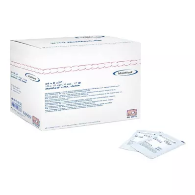 MULLKOMPRESSEN 10x10 cm sterili 8 reizes, 25X2 gab