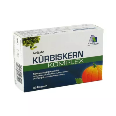 KÜRBISKERN KOMPLEX Kapsulas, 80 gab