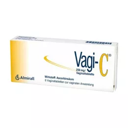 VAGI C vaginālas tabletes, 6 gab