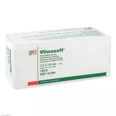 VLIWASOFT Neaustie kompresi 7,5x7,5 cm nesterili 6l, 100 gab VLIWASOFT Neaustie kompresi 7,5x7,5 cm nesterili 6l, 100 gab