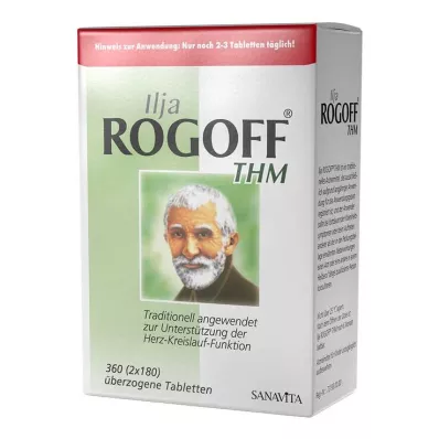 ILJA ROGOFF THM apvalkotās tabletes, 360 gab