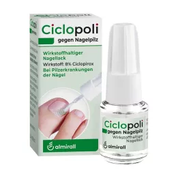 CICLOPOLI pret nagu sēnīti nagu laka, kas satur aktīvo vielu, 3,3 ml