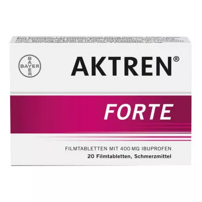 AKTREN forte apvalkotās tabletes, 20 gab AKTREN forte apvalkotās tabletes, 20 gab