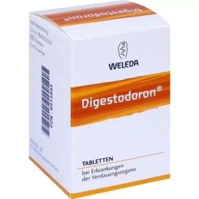 DIGESTODORON Tabletes, 250 gab
