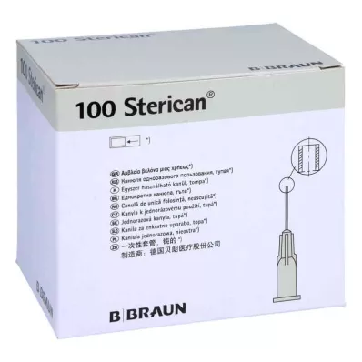 STERICAN Adatas 27 G 0,4x25 mm, 100 gab