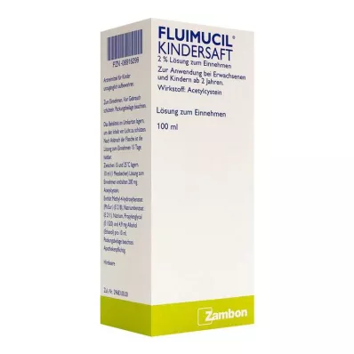 FLUIMUCIL Bērnu sula, 100 ml FLUIMUCIL Bērnu sula, 100 ml
