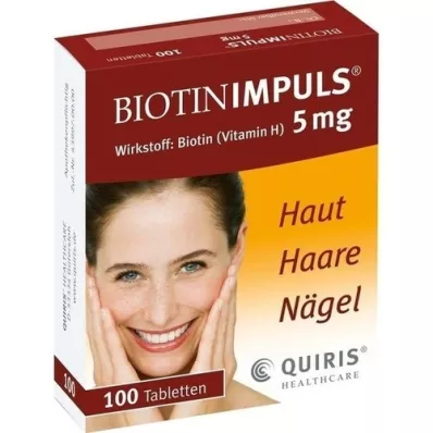 BIOTIN IMPULS 5 mg tabletes, 100 gab