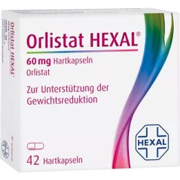 ORLISTAT HEXAL 60 mg cietās kapsulas, 42 gab