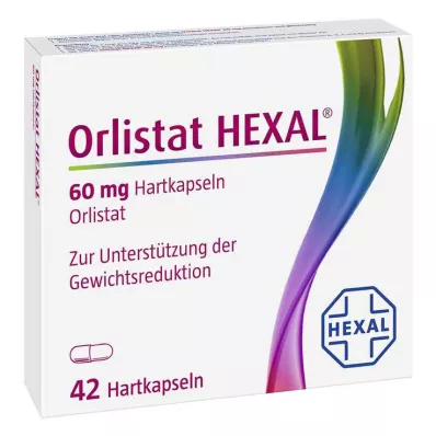 Orlistat HEXAL 60 mg cietās kapsulas, 42 gab Orlistat HEXAL 60 mg cietās kapsulas, 42 gab