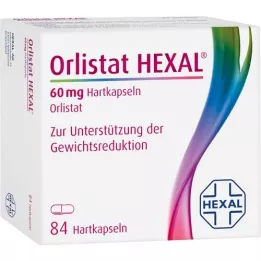 ORLISTAT HEXAL 60 mg cietās kapsulas, 84 gab