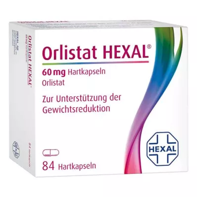 Orlistat HEXAL 60 mg cietās kapsulas, 84 gab Orlistat HEXAL 60 mg cietās kapsulas, 84 gab