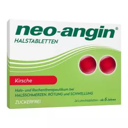 NEO-ANGIN Rūgtās pastilas ķiršu, 24 gab