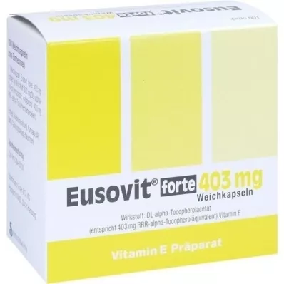 EUSOVIT forte 403 mg mīkstās kapsulas, 100 gab