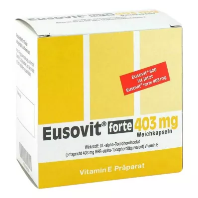 Eusovit forte 403 mg mīkstās kapsulas, 100 gab Eusovit forte 403 mg mīkstās kapsulas, 100 gab